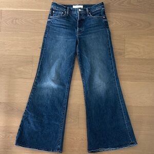 MOTHER The Tomcat Roller Skimp Mid-Rise
Wide-Leg Jeans - Size 26